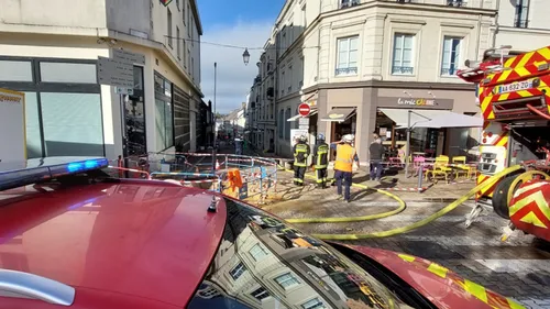 Nogent-le-Rotrou : fuite de gaz rue de la Herse
